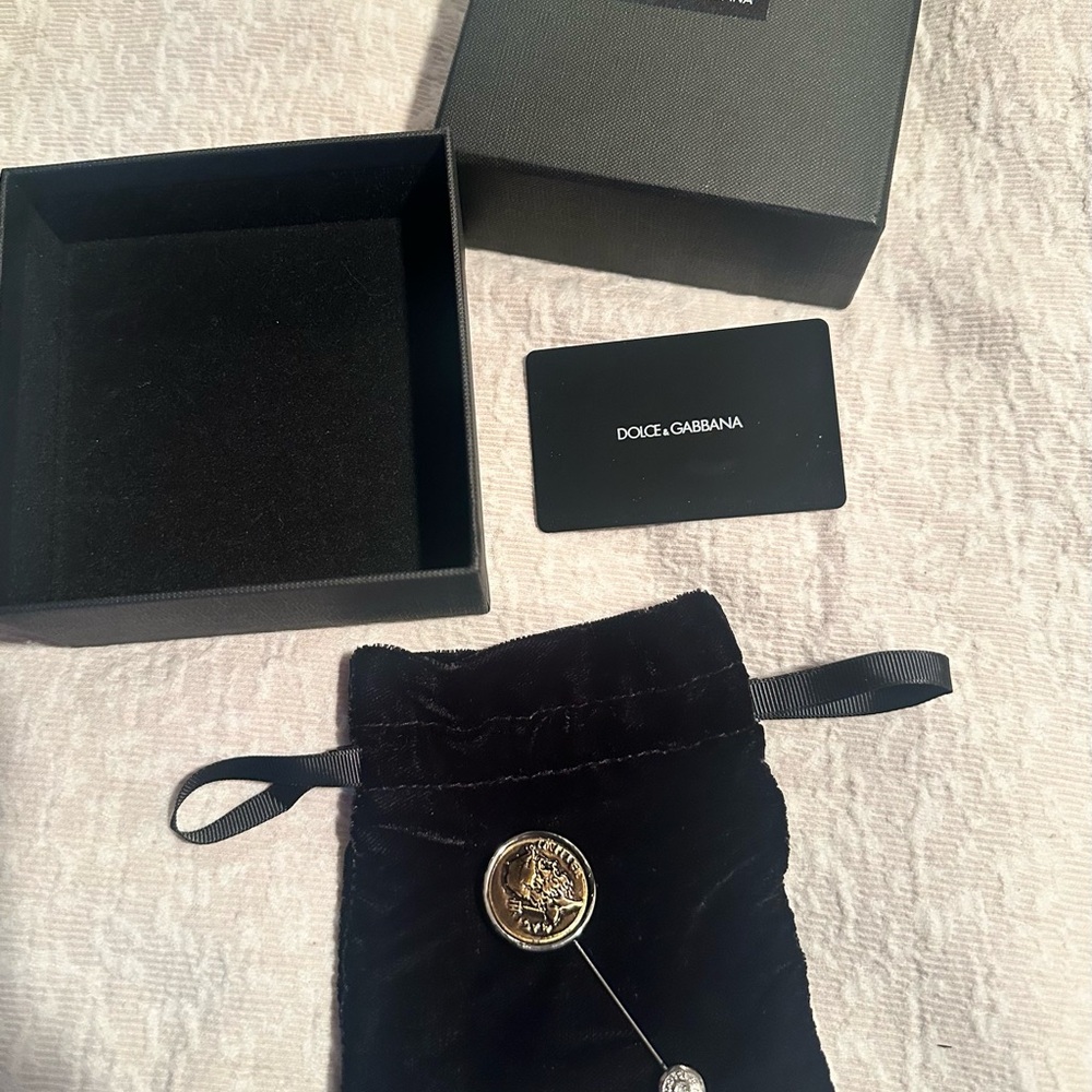 Dolce & Gabbana Gold stick pin